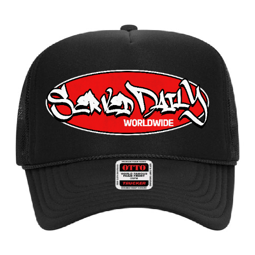 Served Daily Worldwdie Graffiti Trucker